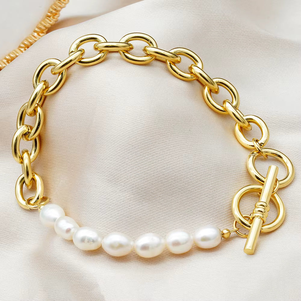 Iris — T-Bar Link Bracelet