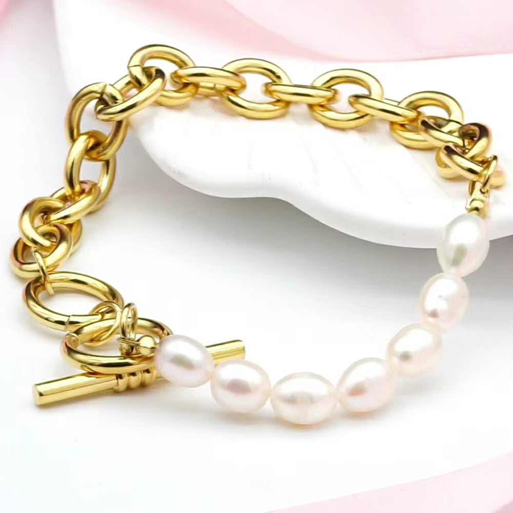 Iris — T-Bar Link Bracelet