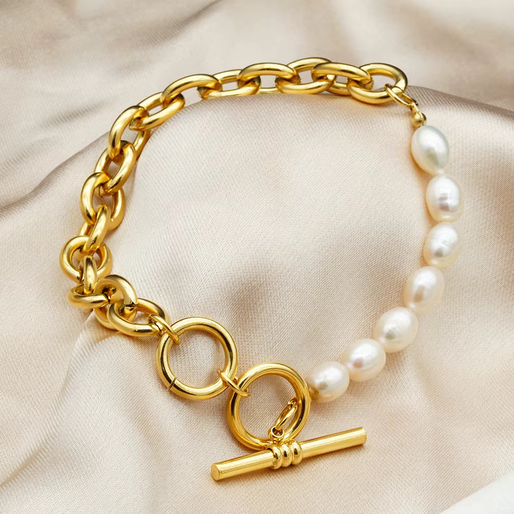 Iris — T-Bar Link Bracelet