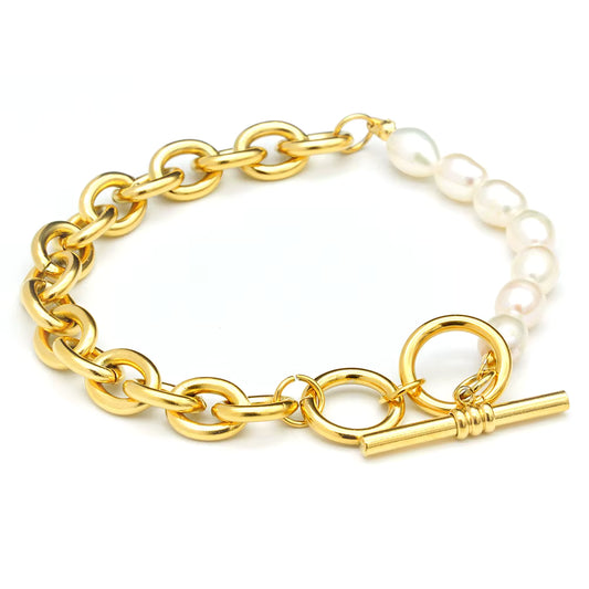 Iris — T-Bar Link Bracelet
