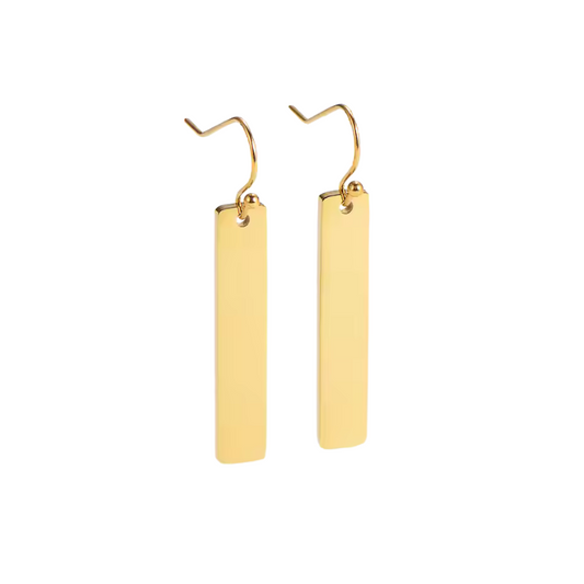 Axis — Bar Drop Earrings